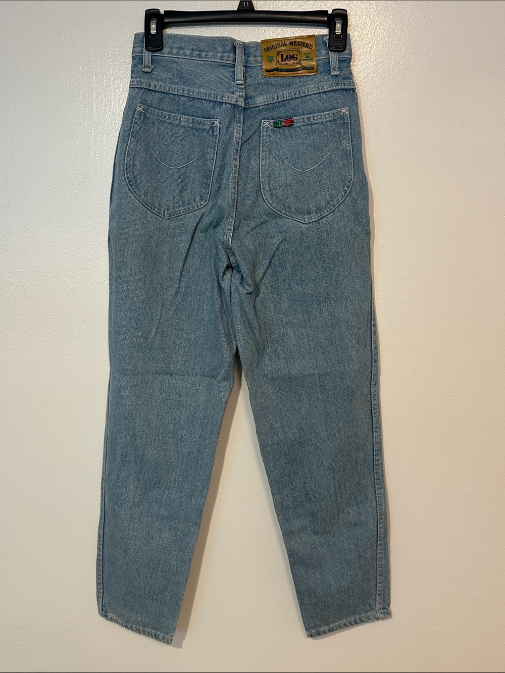 Vintage Log high waisted Blue Denim Jeans